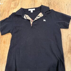 Burberry Black Polo Shirt for Kids